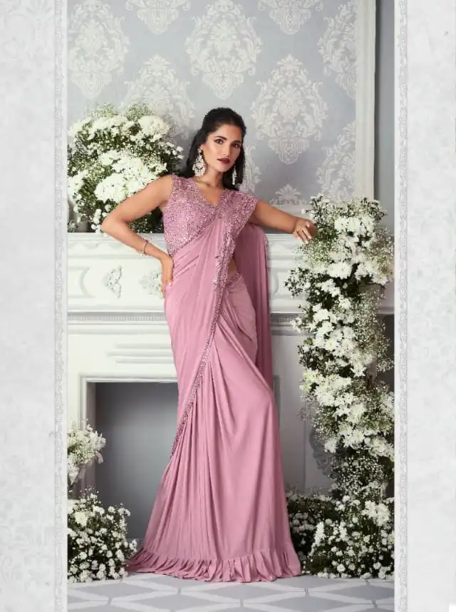 Anmol Innara Vol-04 Lycra Wholesale Readymade Saree Catalog - Image 6