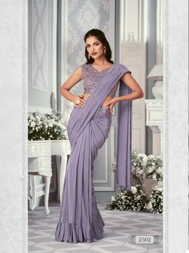 Anmol Innara Vol-04 Lycra Wholesale Readymade Saree Catalog - Image 7