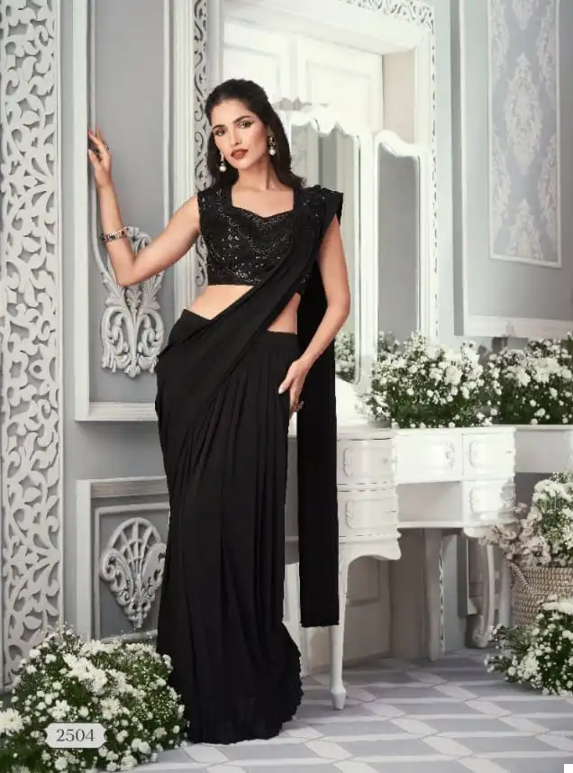 Anmol Innara Vol-04 Lycra Wholesale Readymade Saree Catalog - Image 8