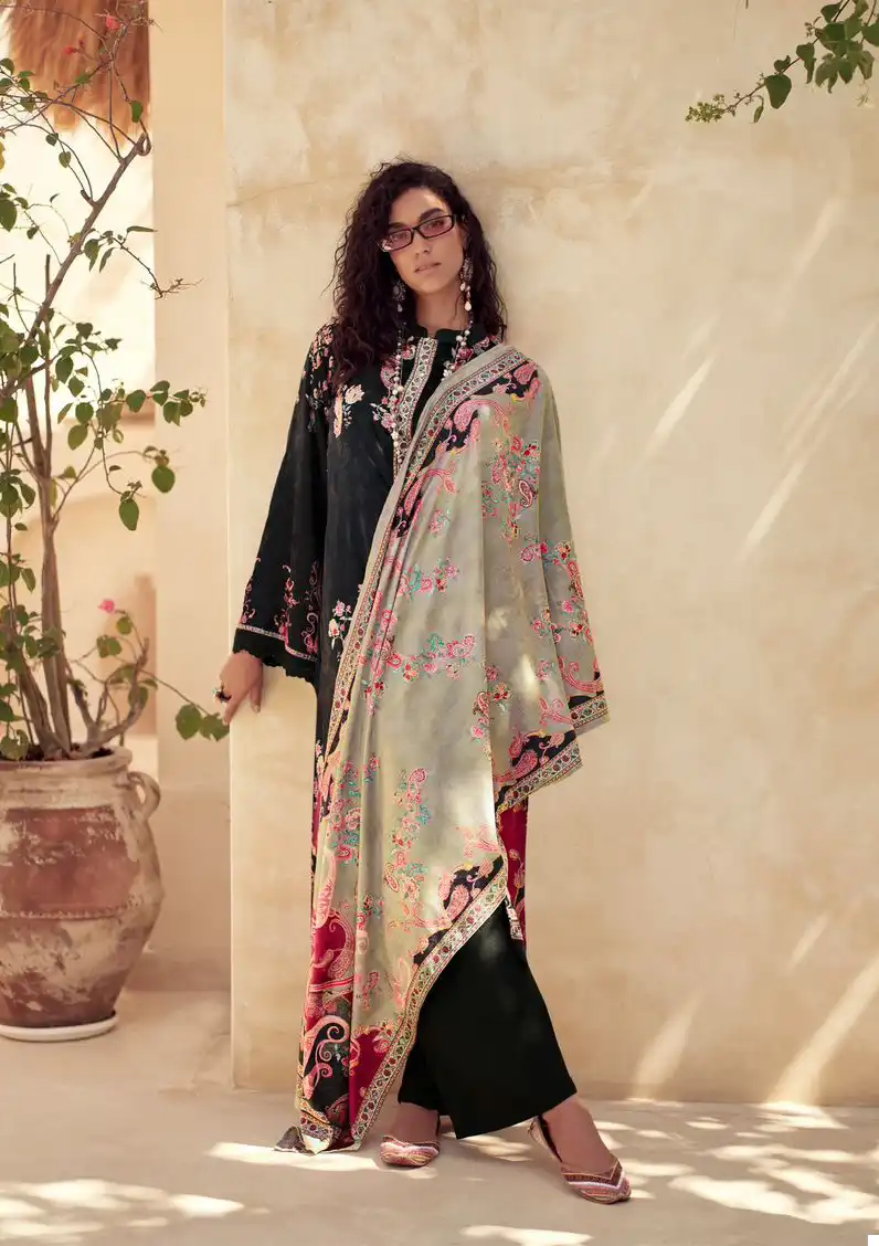Mumtaz Arts Izhar Velvet Wholesale Designer Winter Wear Salwar Suit Catalog — Wholesale Salwar Suits, MPA wholesale from Surat - Gallery Image 3