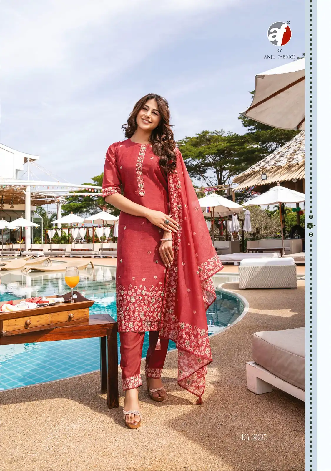 Anju Fabrics Instagirl Vol 4 Pure Modal Silk Wholesale Readymade Suits Catalog - 6 Pcs Set — Wholesale Salwar Suits, MPA wholesale from Surat - Gallery Image 3