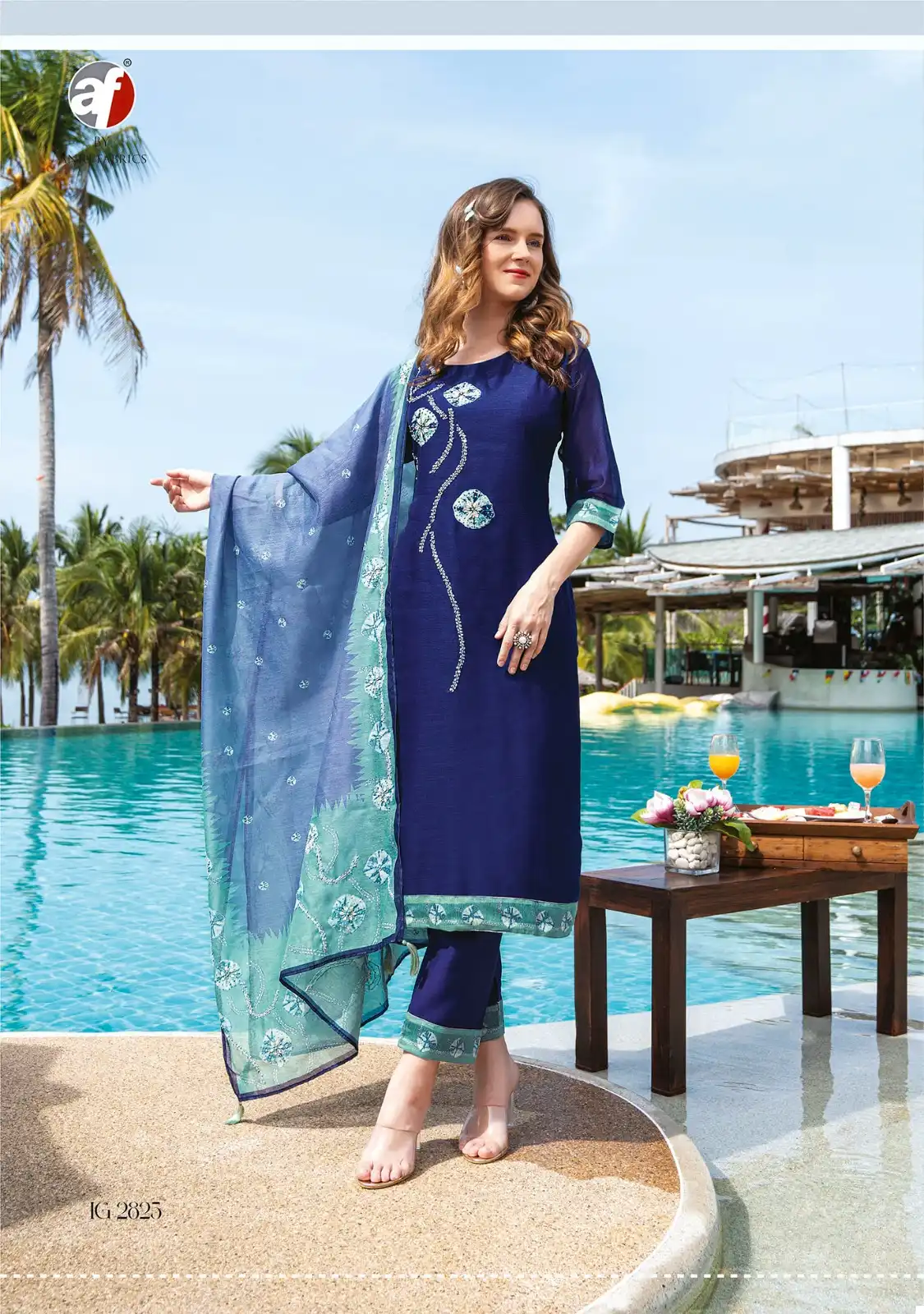 Anju Fabrics Instagirl Vol 4 Pure Modal Silk Wholesale Readymade Suits Catalog - 6 Pcs Set — Wholesale Salwar Suits, MPA wholesale from Surat - Gallery Image 4