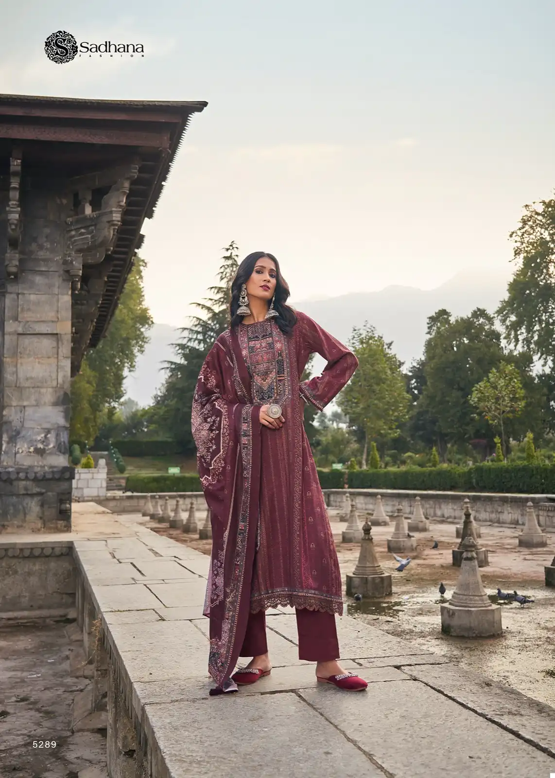 Sadhana Fashion Jaaeza Pashmina Wholesale Designer Winter Wear Salwar Suit Catalog — Wholesale Salwar Suits, MPA wholesale from Surat - Gallery Image 2