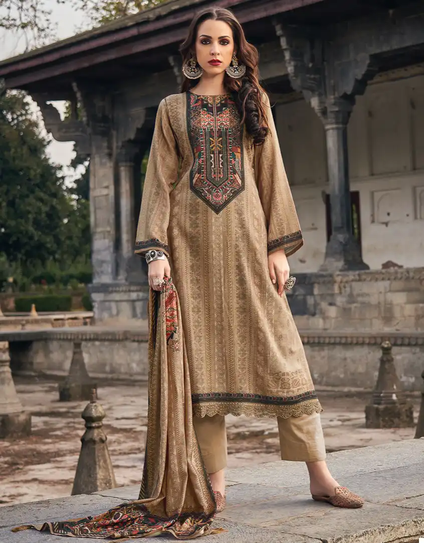 Sadhana Fashion Jaaeza Pashmina Wholesale Designer Winter Wear Salwar Suit Catalog — Wholesale Salwar Suits, MPA wholesale from Surat — view 1