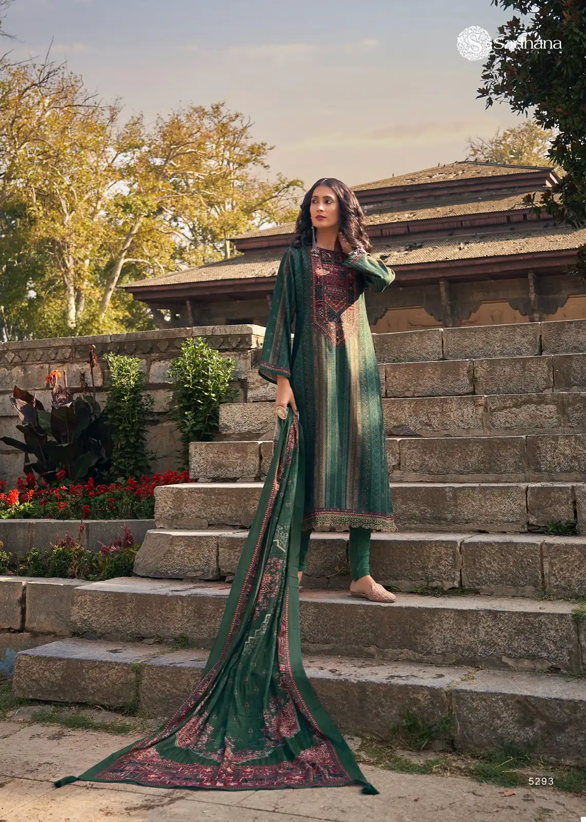 Sadhana Fashion Jaaeza Pashmina Wholesale Designer Winter Wear Salwar Suit Catalog — Wholesale Salwar Suits, MPA wholesale from Surat - Gallery Image 5