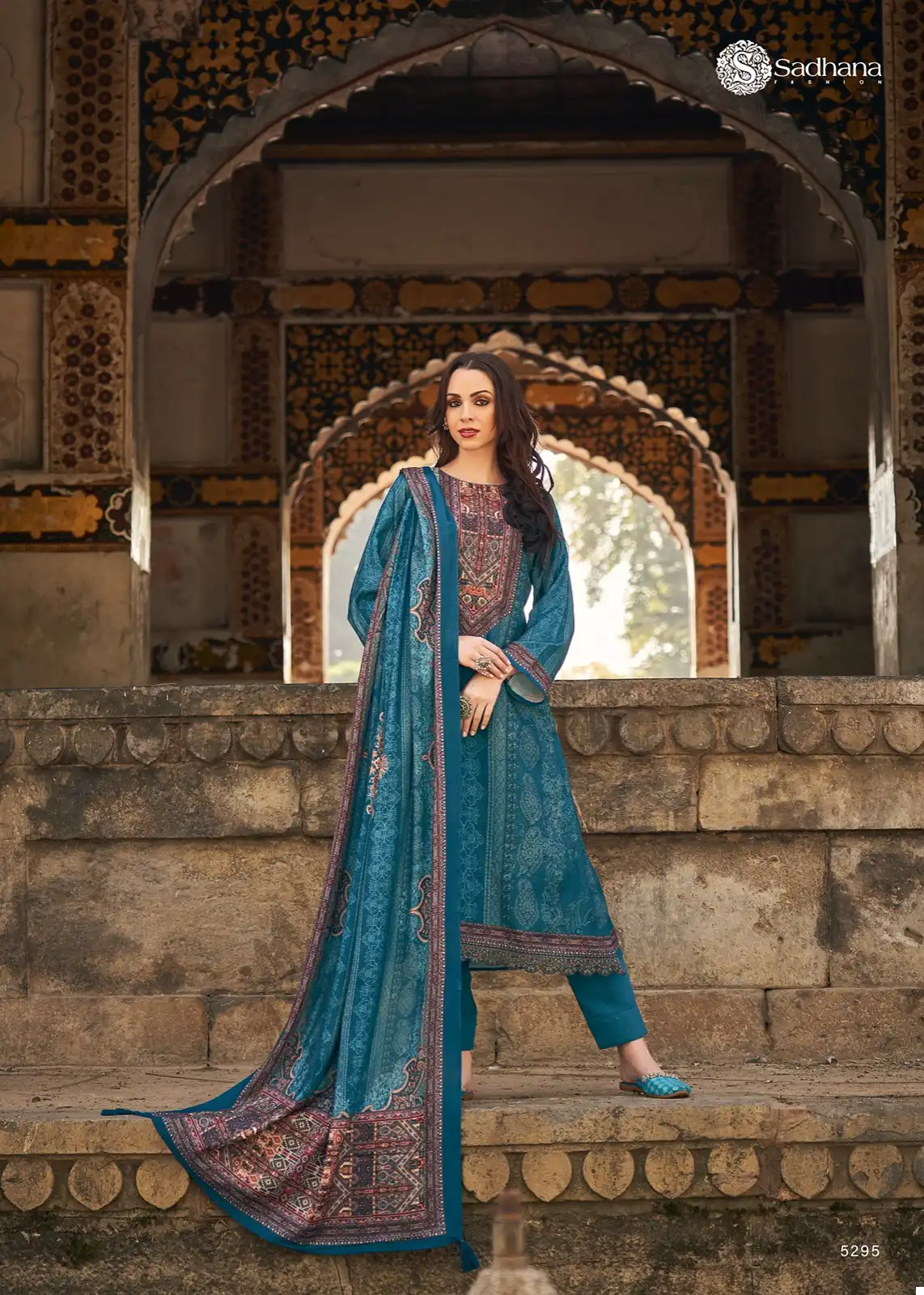Sadhana Fashion Jaaeza Pashmina Wholesale Designer Winter Wear Salwar Suit Catalog — Wholesale Salwar Suits, MPA wholesale from Surat - Gallery Image 7