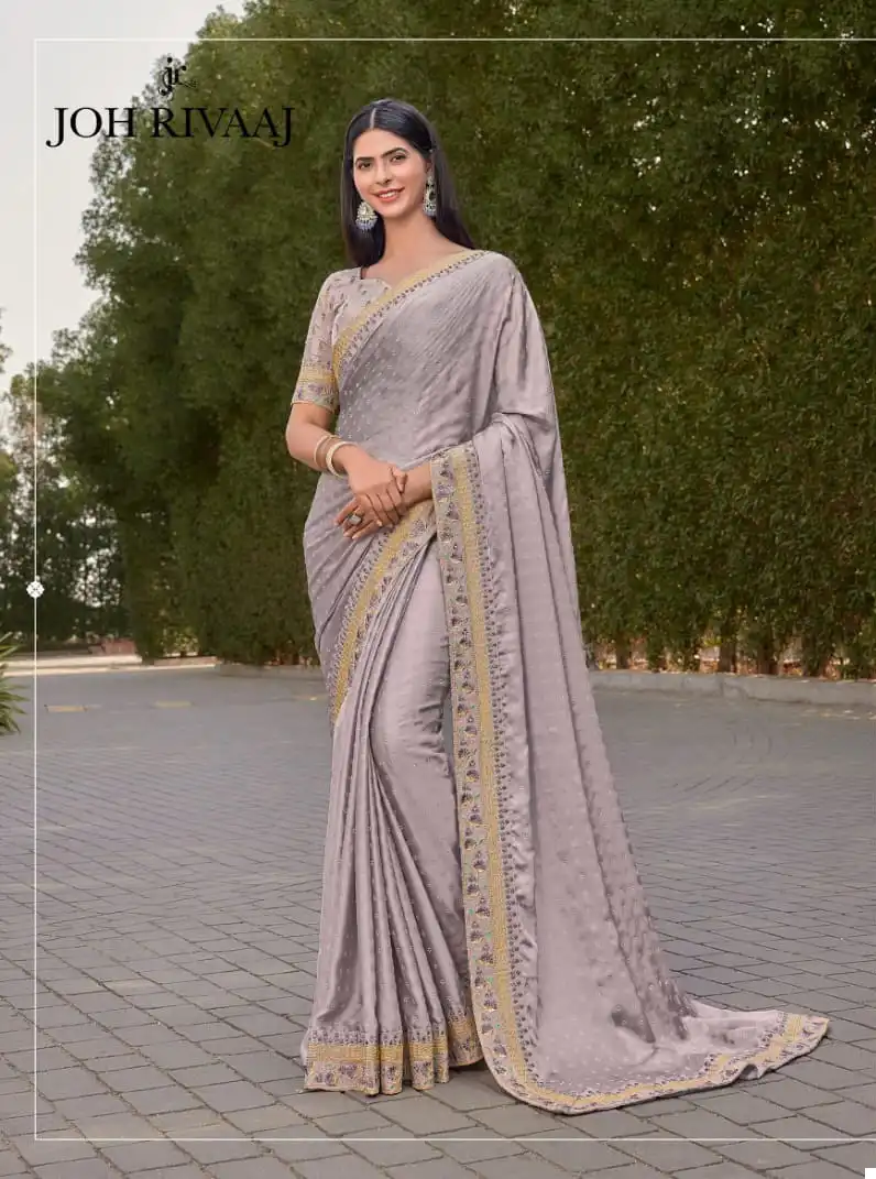 Joh Rivaaj Jacala Vol-630 Fancy Wholesale Saree Catalog — Wholesale Sarees, MPA wholesale from Surat - Gallery Image 13