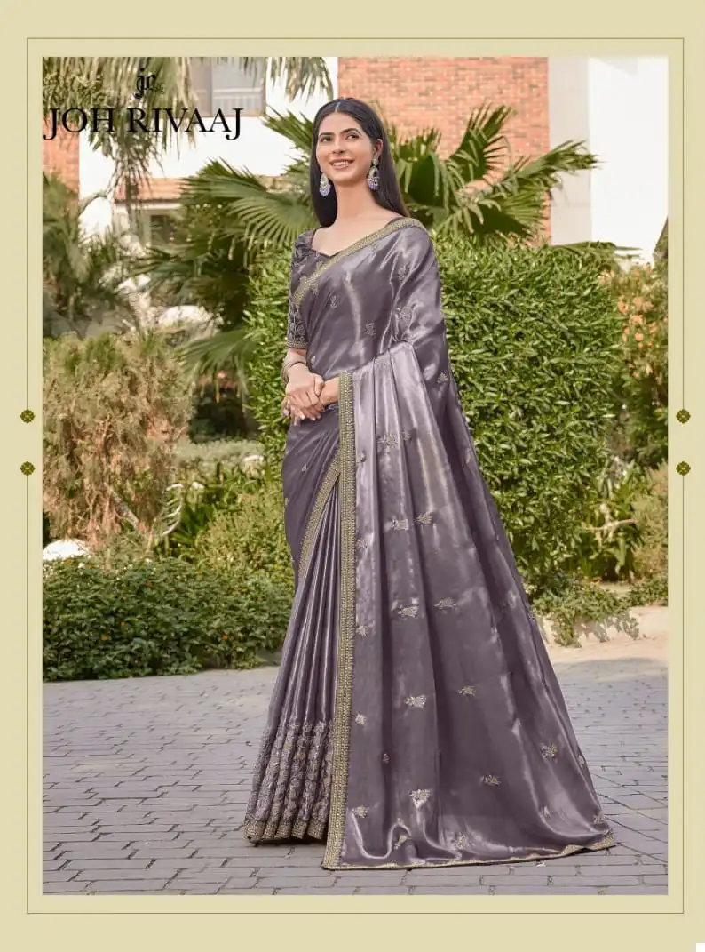Joh Rivaaj Jacala Vol-630 Fancy Wholesale Saree Catalog — Wholesale Sarees, MPA wholesale from Surat - Gallery Image 15