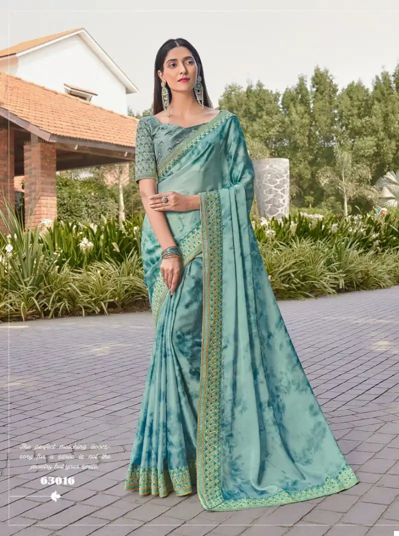 Joh Rivaaj Jacala Vol-630 Fancy Wholesale Saree Catalog — Wholesale Sarees, MPA wholesale from Surat - Gallery Image 6