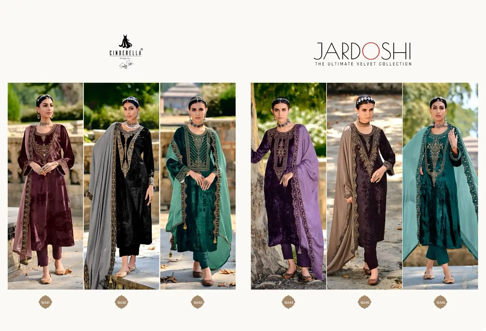 Ibiza Jardoshi Pure Munich Viscose Velvet Wholesale Designer Winter Wear Salwar Suit Catalog — Wholesale Salwar Suits, MPA wholesale from Surat — view 7