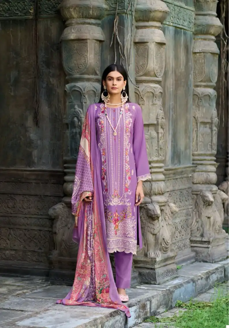 Ibiza Jashn E Firoza Pure Viscose Pashmina Wholesale Designer Winter Wear Salwar Suit Catalog — Wholesale Salwar Suits, MPA wholesale from Surat - Gallery Image 2