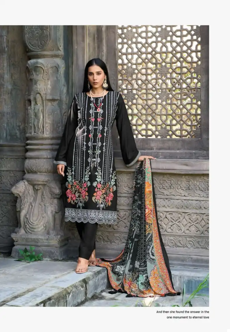 Ibiza Jashn E Firoza Pure Viscose Pashmina Wholesale Designer Winter Wear Salwar Suit Catalog — Wholesale Salwar Suits, MPA wholesale from Surat - Gallery Image 4