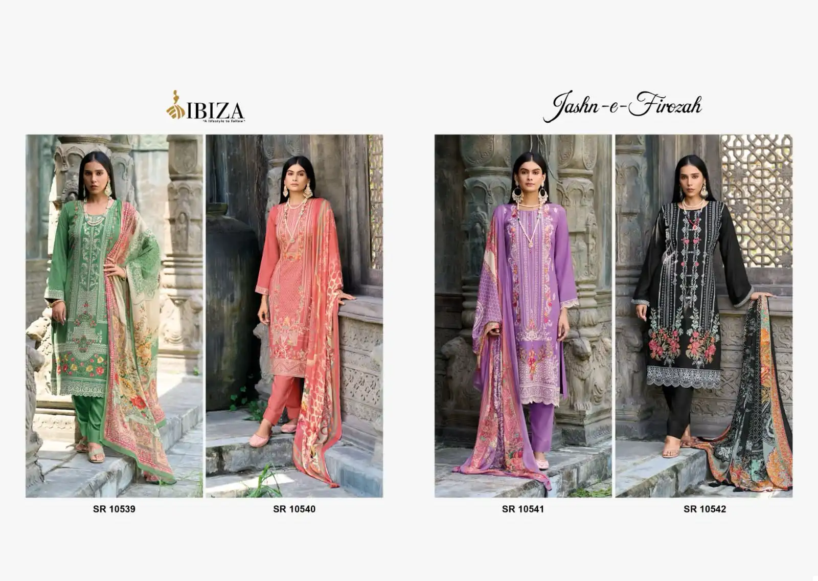 Ibiza Jashn E Firoza Pure Viscose Pashmina Wholesale Designer Winter Wear Salwar Suit Catalog — Wholesale Salwar Suits, MPA wholesale from Surat — view 5