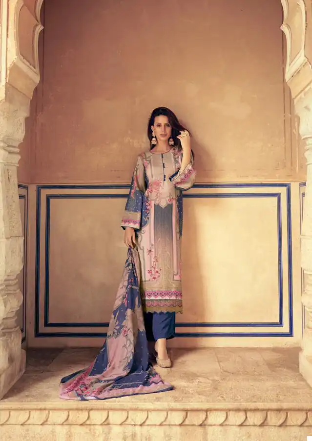 Mumtaz Arts Jashn E Riwaaz Pashmina Wholesale Designer Winter Wear Salwar Suit Catalog — Wholesale Salwar Suits, MPA wholesale from Surat — view 2