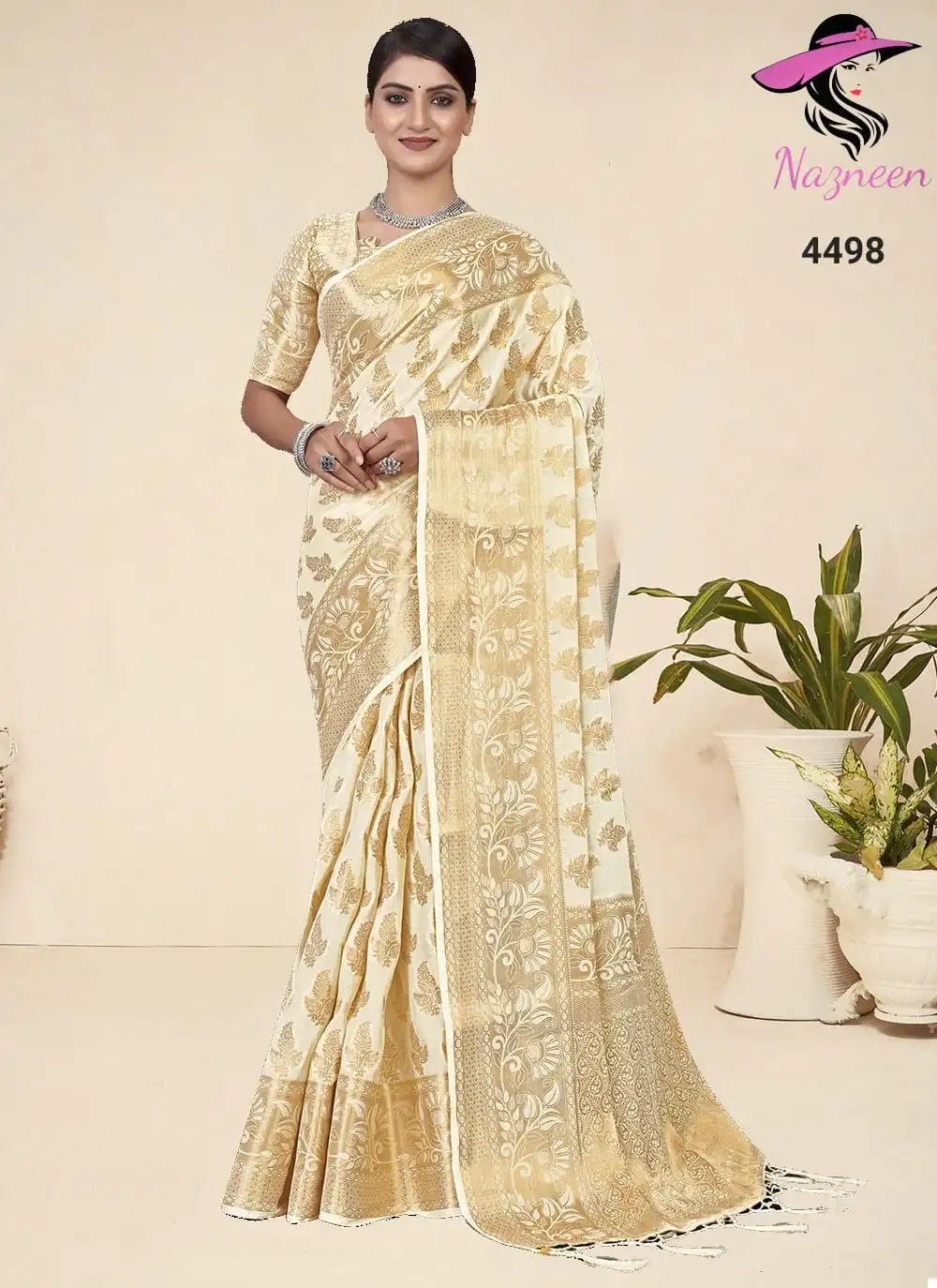 Nazneen Julissa Pure Viscose Wholesale Sarees Catalog — Wholesale Sarees, MPA wholesale from Surat - Gallery Image 2