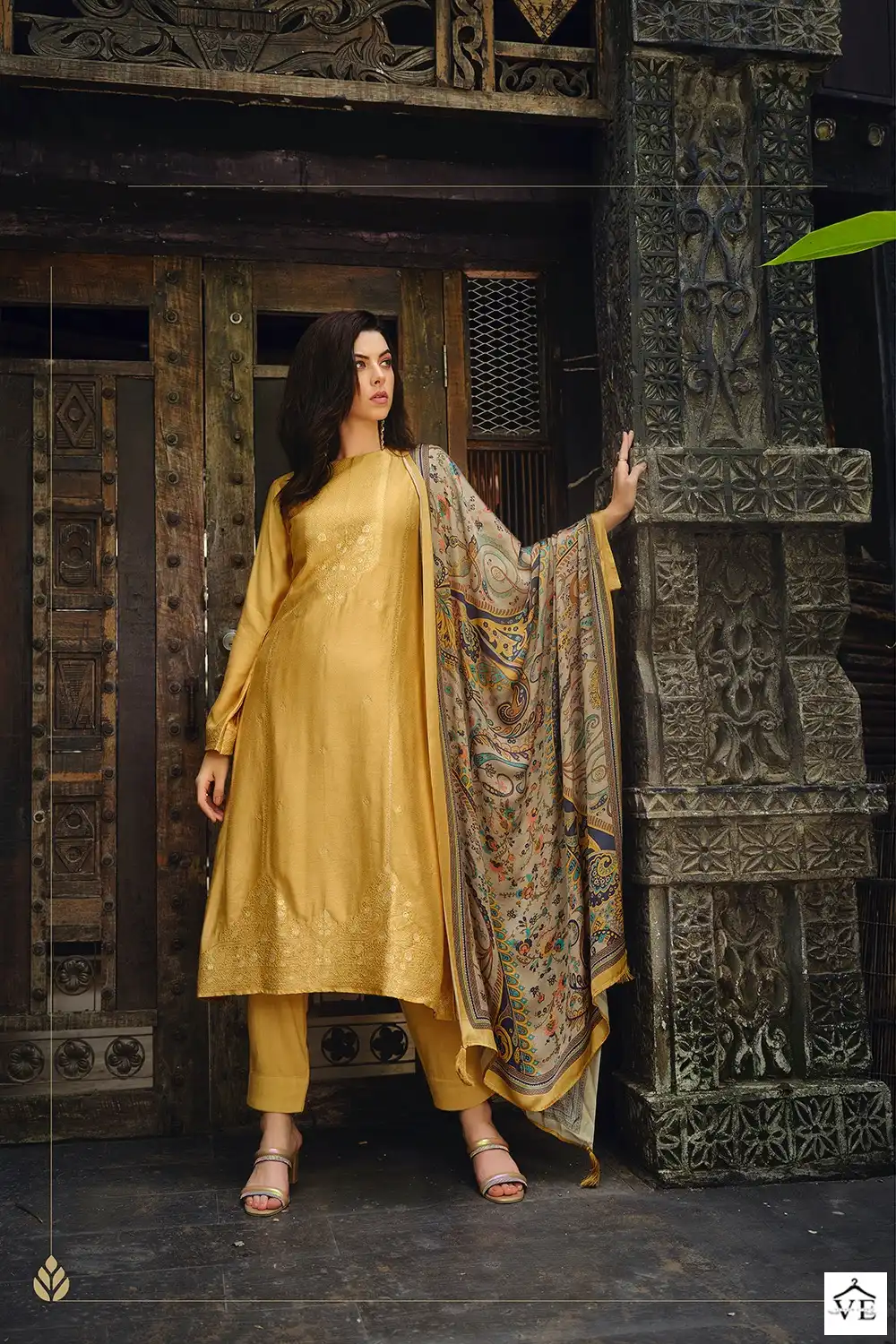 Aiqa Kaifiyat Pure Bemberg Woolen Pashmina Wholesale Designer Weanter Wear Salwar Suit Catalog — Wholesale Salwar Suits, MPA wholesale from Surat - Gallery Image 5