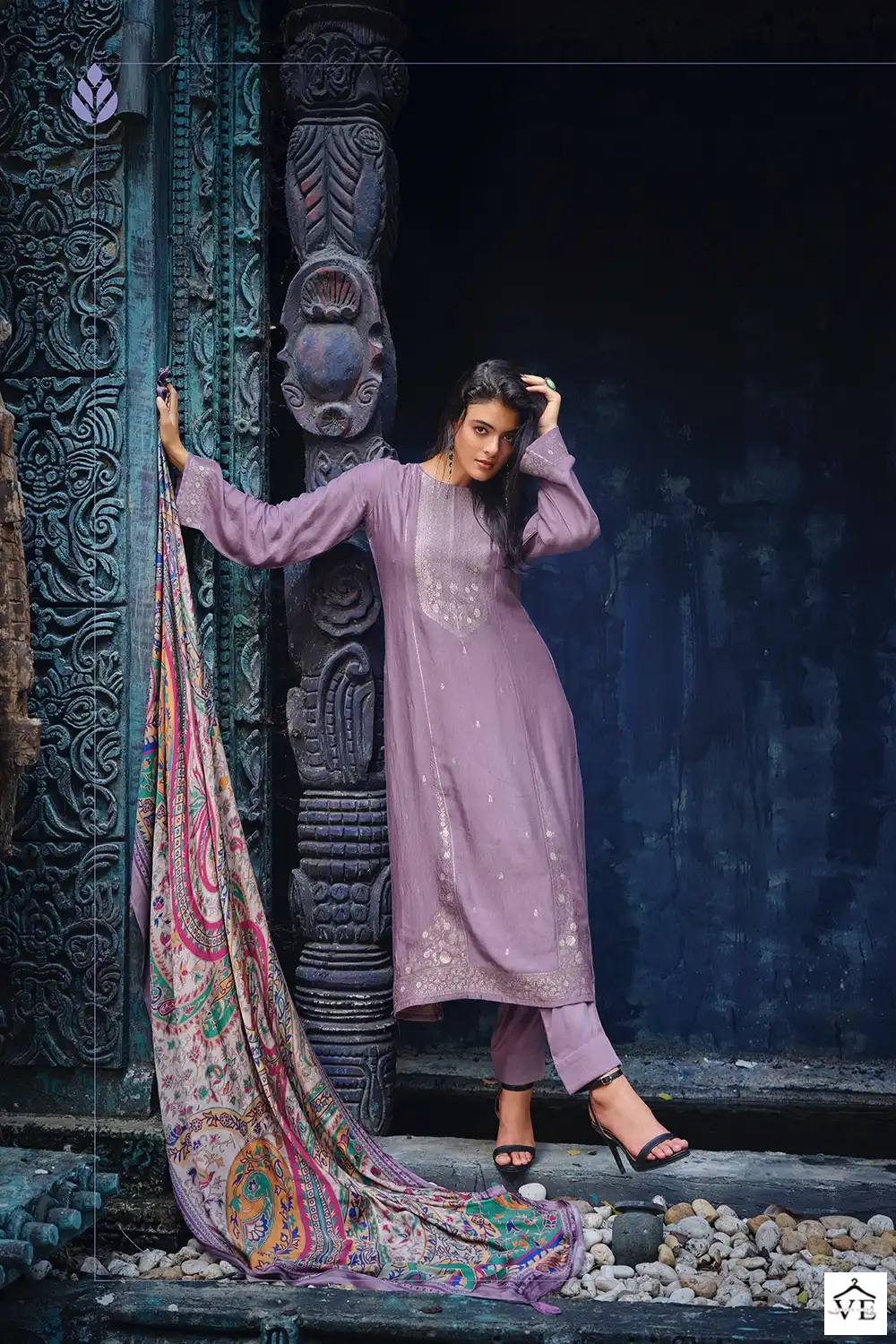 Aiqa Kaifiyat Pure Bemberg Woolen Pashmina Wholesale Designer Weanter Wear Salwar Suit Catalog — Wholesale Salwar Suits, MPA wholesale from Surat - Gallery Image 6