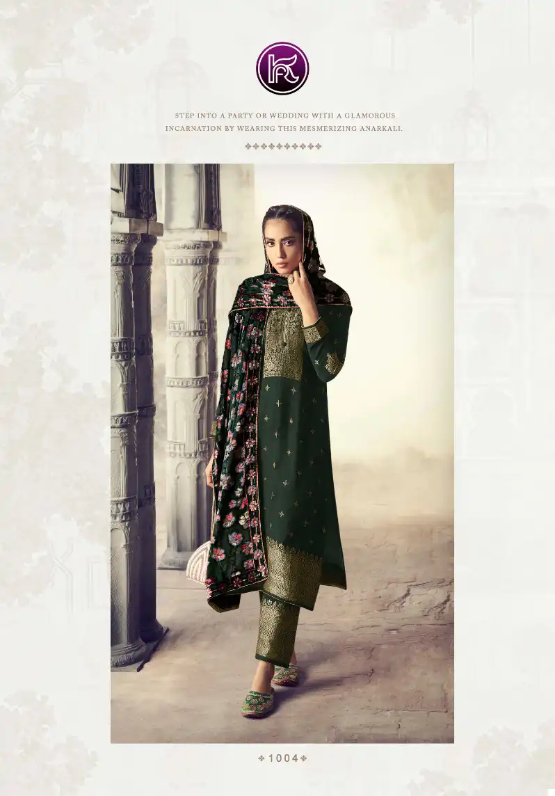 Kala Fashion Kala Brasso Viscose Pashmina Wholesale Designer Winter Wear Salwar Suit Catalog — Wholesale Salwar Suits, MPA wholesale from Surat - Gallery Image 6