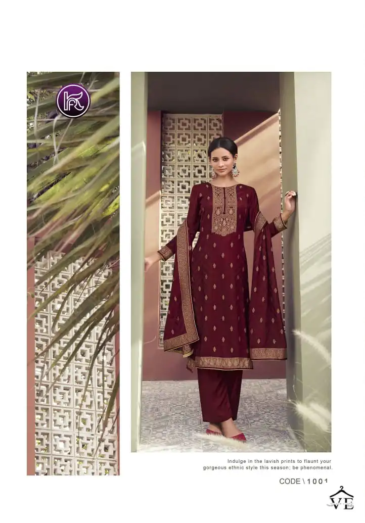 Kala Fashion Kala Pasmina Viscose Pashmina Wholesale Designer Winter Wear Salwar Suit Catalog — Wholesale Salwar Suits, MPA wholesale from Surat - Gallery Image 2