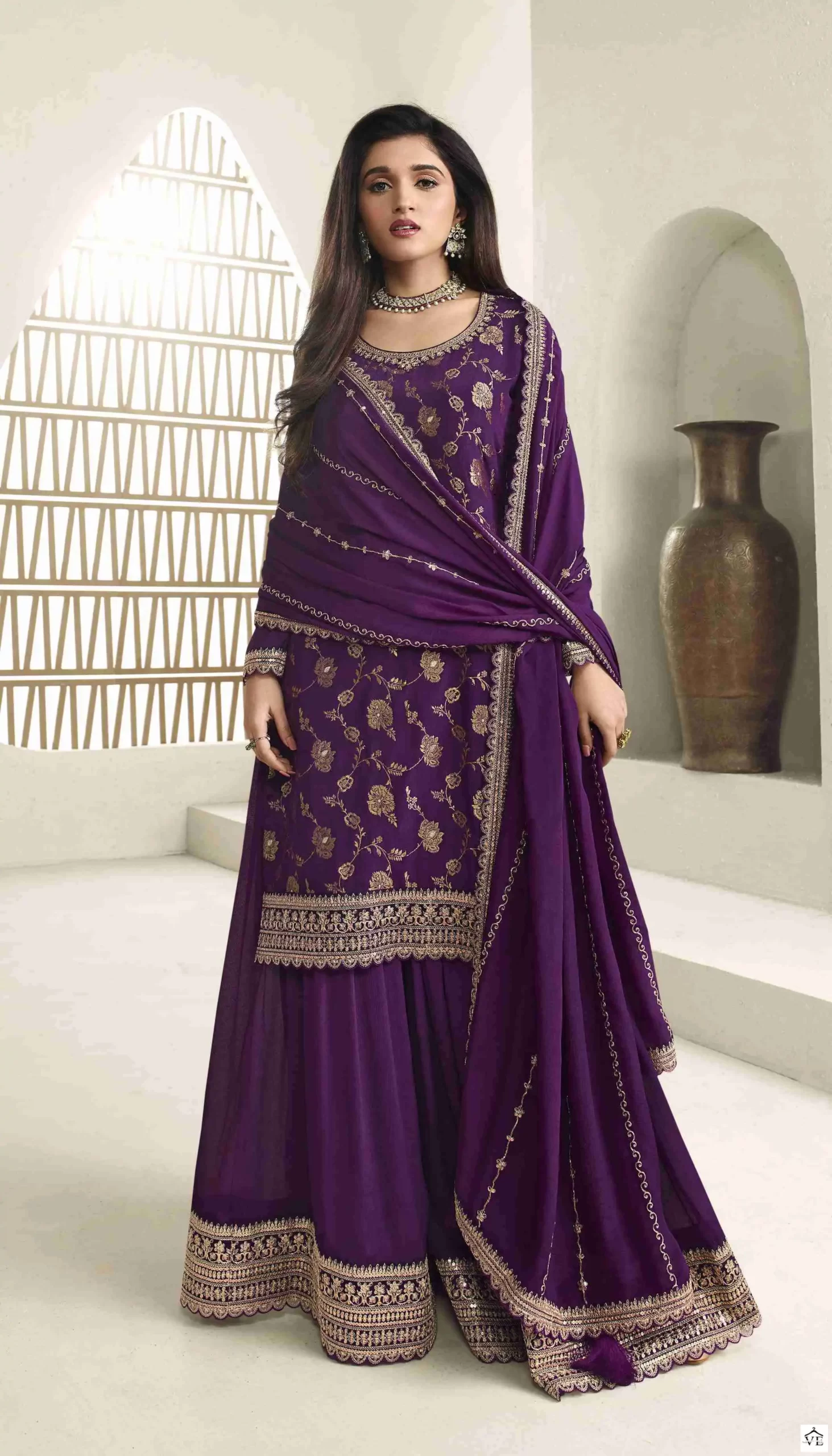 Vinay Fashion Karva Viscose Wholesale Designer Festive Wear Salwar Suit Catalog — Wholesale Salwar Suits, MPA wholesale from Surat - Gallery Image 4