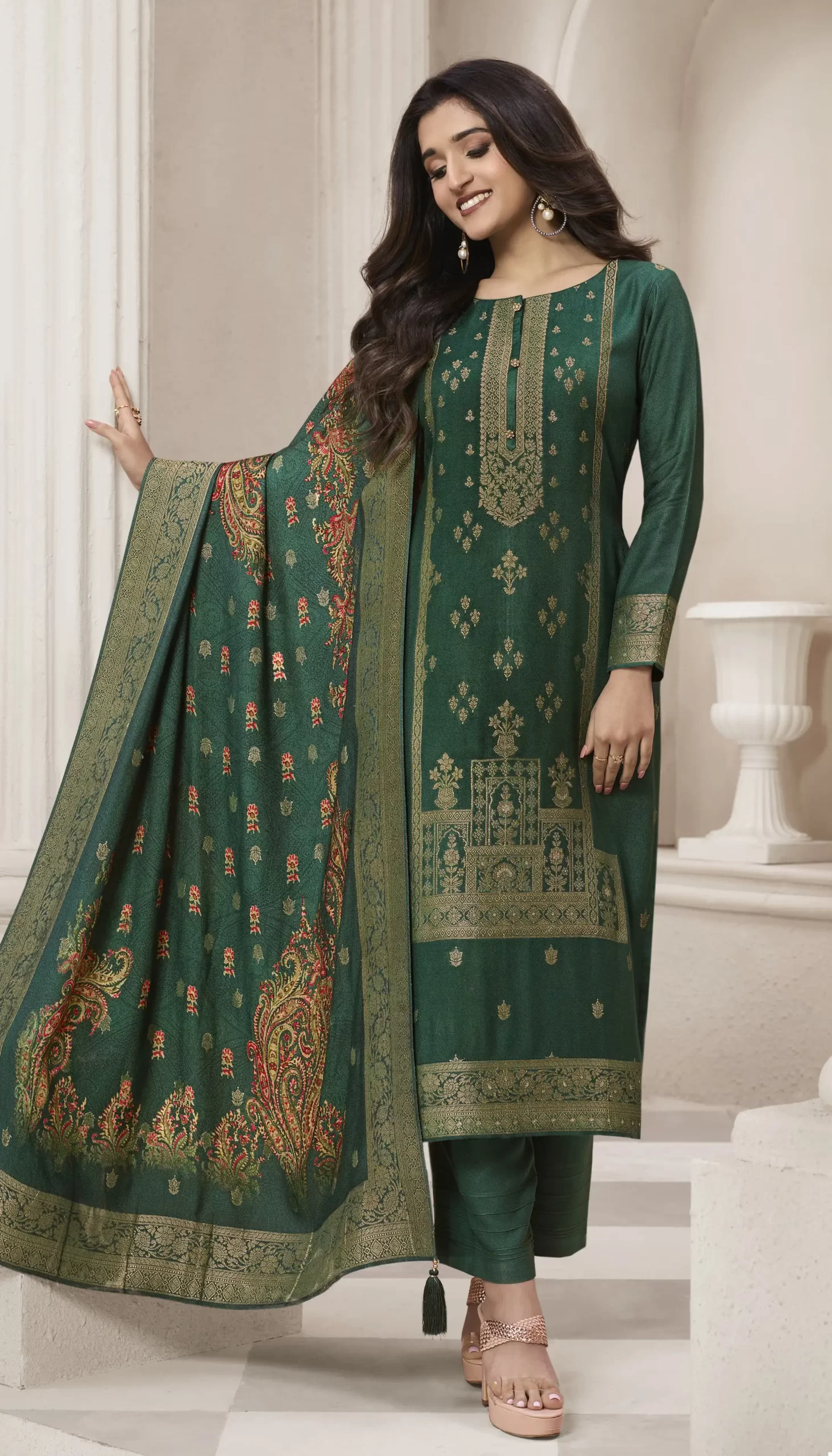 Vinay Fashion Kervin Aadhira 6 Viscose Pashmina Wholesale Designer Salwar Suit Catalog — Wholesale Salwar Suits, MPA wholesale from Surat - Gallery Image 3