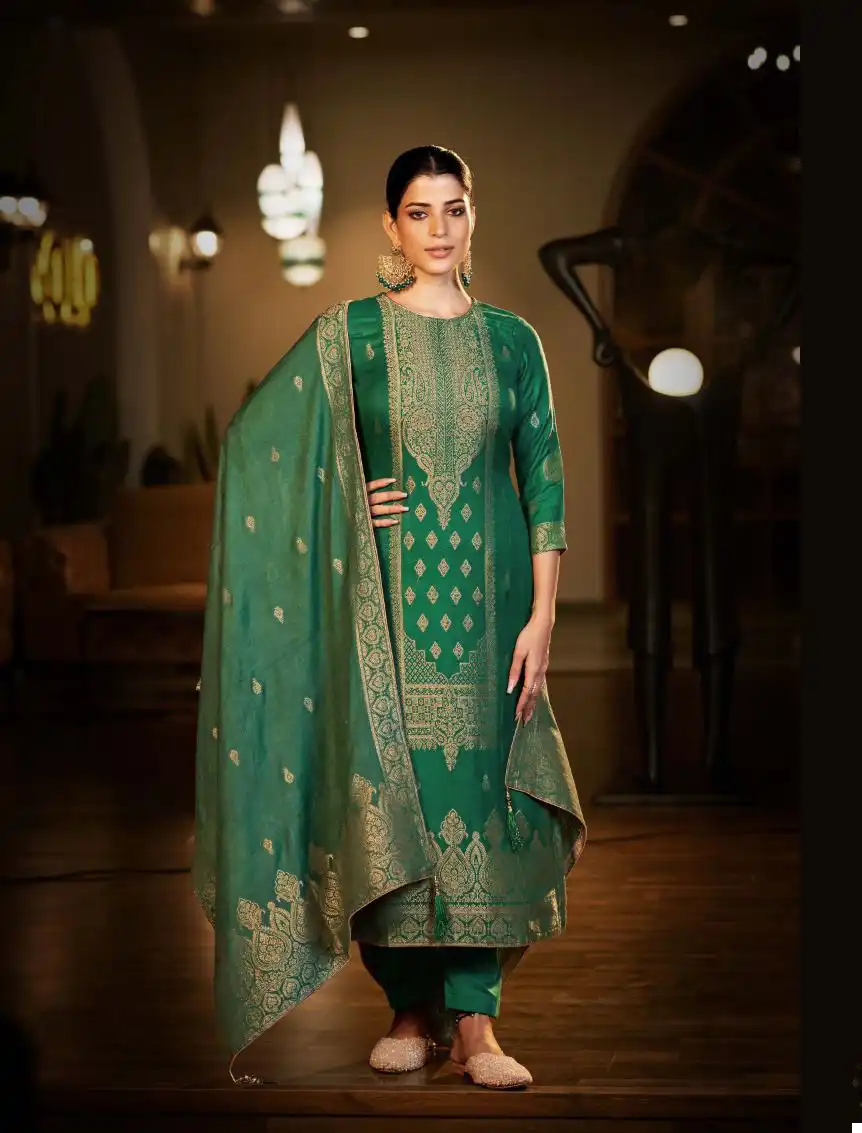 Sargam Khwab Pure Bember Woolen Pashmina Wholesale Designer Winter Wear Salwar Suit Catalog — Wholesale Salwar Suits, MPA wholesale from Surat - Gallery Image 2