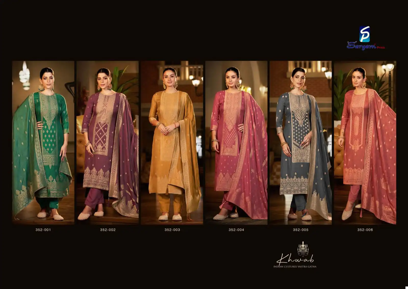 Sargam Khwab Pure Bember Woolen Pashmina Wholesale Designer Winter Wear Salwar Suit Catalog — Wholesale Salwar Suits, MPA wholesale from Surat — view 7