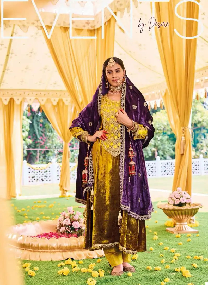 Ibiza Kuch Khaas Vol 8 Pure Sicilian Viscose Velvet Wholesale Designer Winter Wear Salwar Suit Catalog — Wholesale Salwar Suits, MPA wholesale from Surat - Gallery Image 2