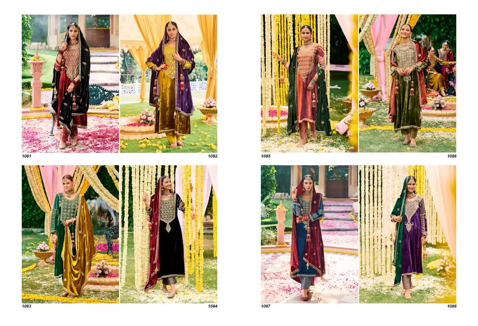 Ibiza Kuch Khaas Vol 8 Pure Sicilian Viscose Velvet Wholesale Designer Winter Wear Salwar Suit Catalog — Wholesale Salwar Suits, MPA wholesale from Surat — view 9