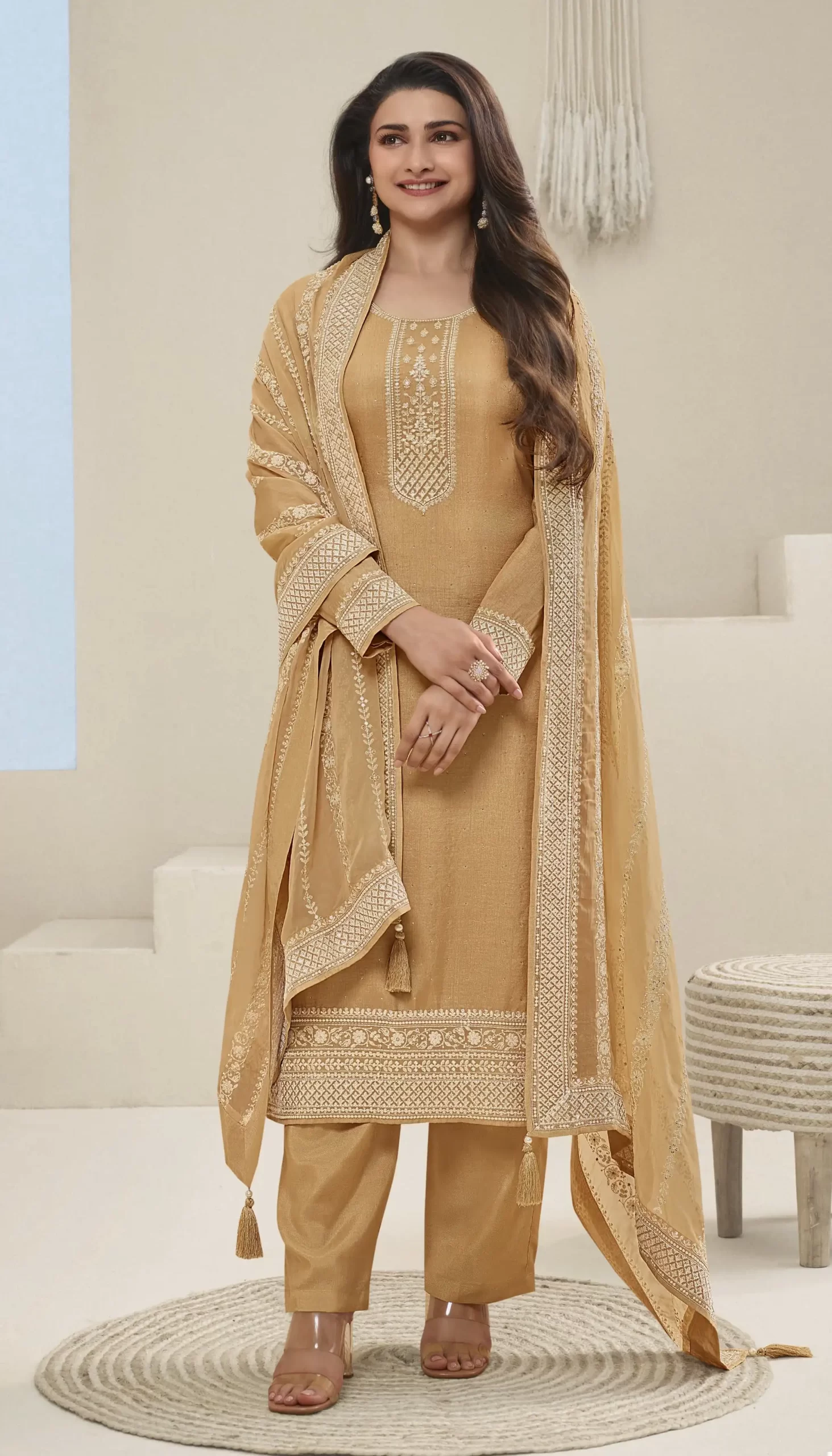 Vinay Fashion Kuleesh Parul Dola Wholesale Designer Salwar Suit Catalog — Wholesale Salwar Suits, MPA wholesale from Surat - Gallery Image 4