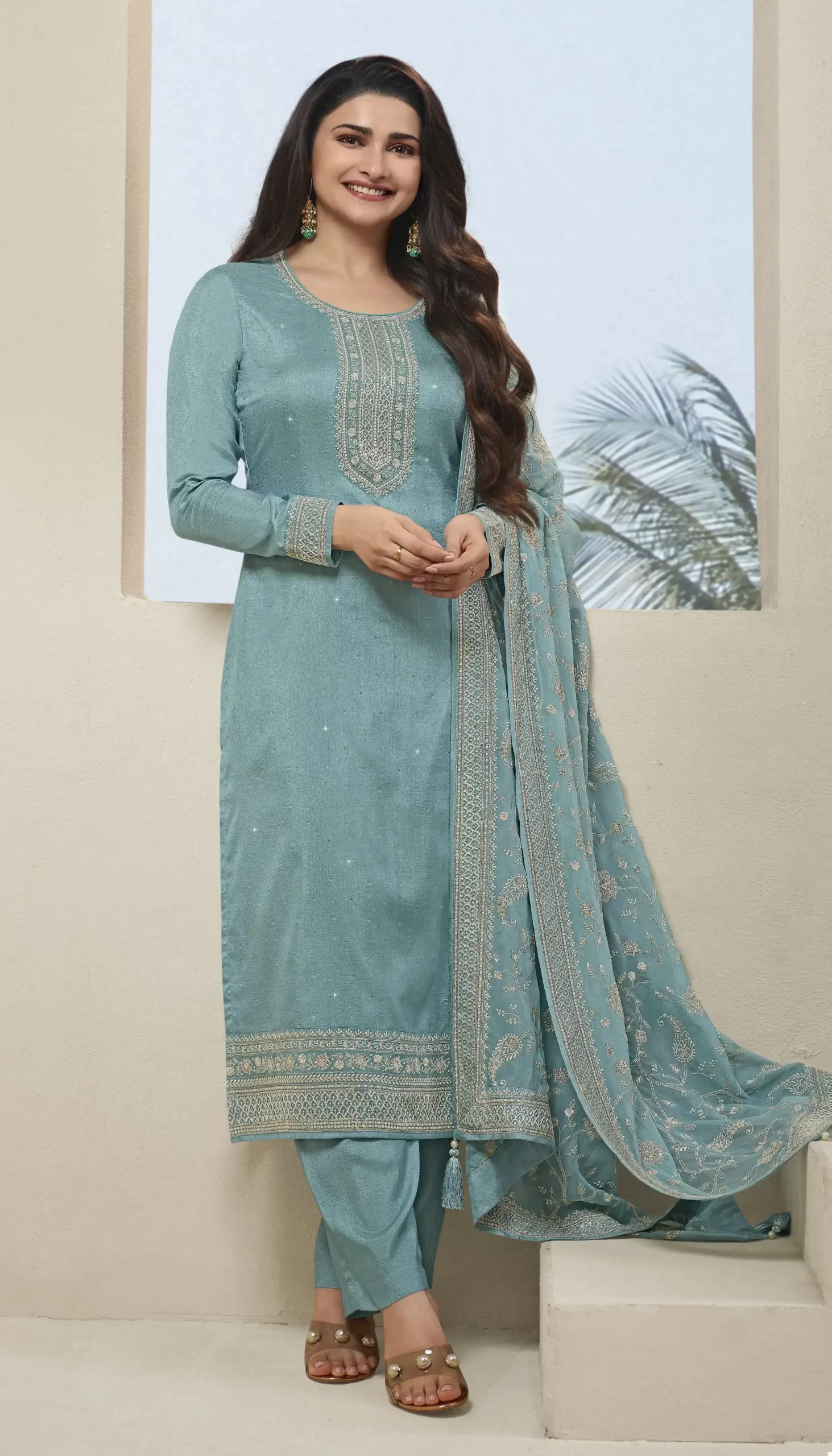 Vinay Fashion Kuleesh Parul Dola Wholesale Designer Salwar Suit Catalog — Wholesale Salwar Suits, MPA wholesale from Surat - Gallery Image 5