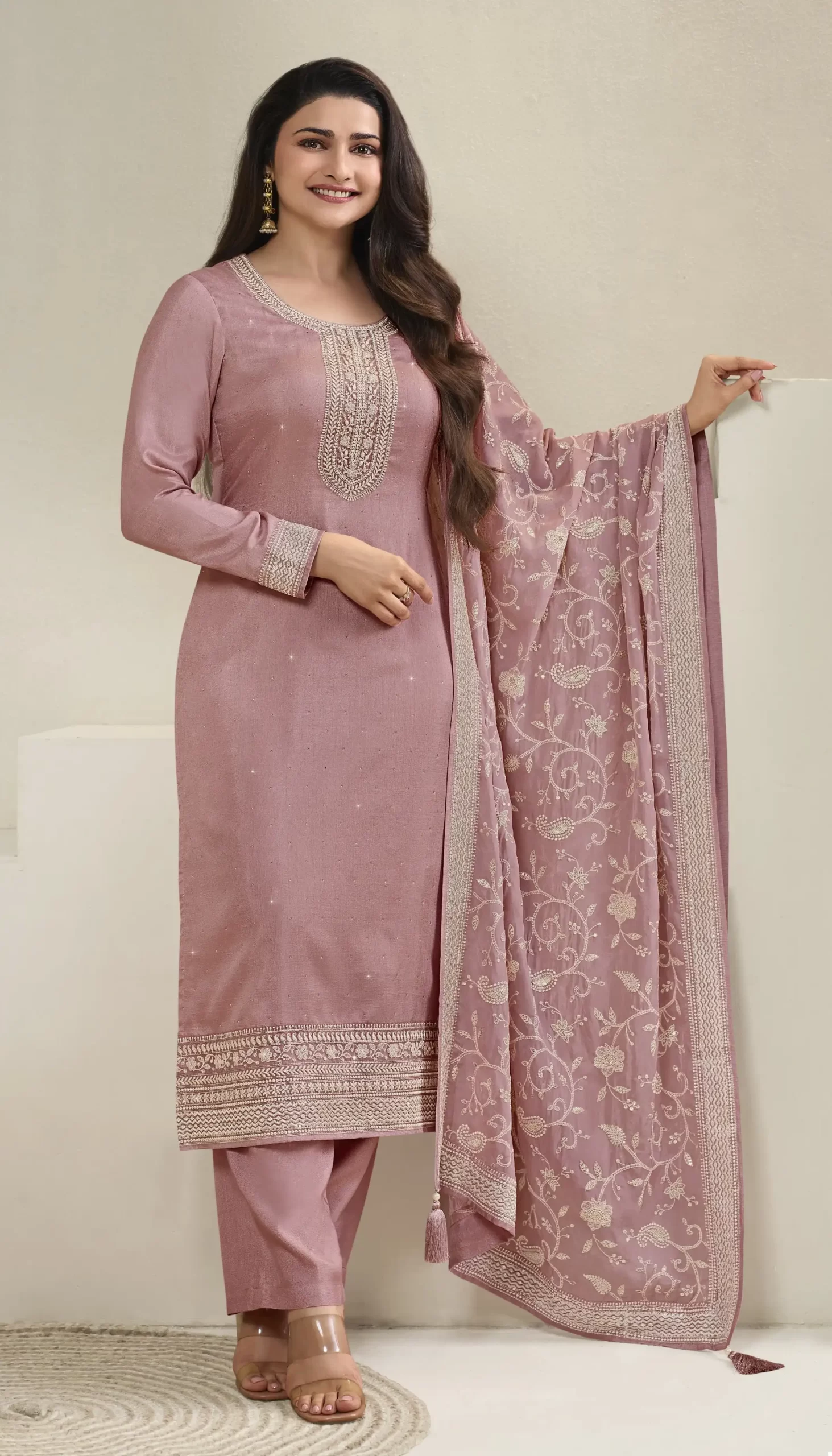 Vinay Fashion Kuleesh Parul Dola Wholesale Designer Salwar Suit Catalog — Wholesale Salwar Suits, MPA wholesale from Surat - Gallery Image 6
