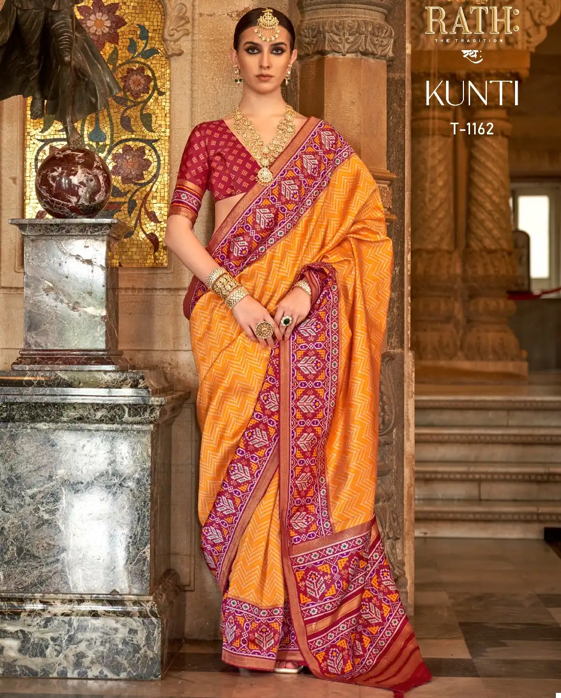 Rath Kunti Soft S.V.P. Silk Wholesale Saree Catalog