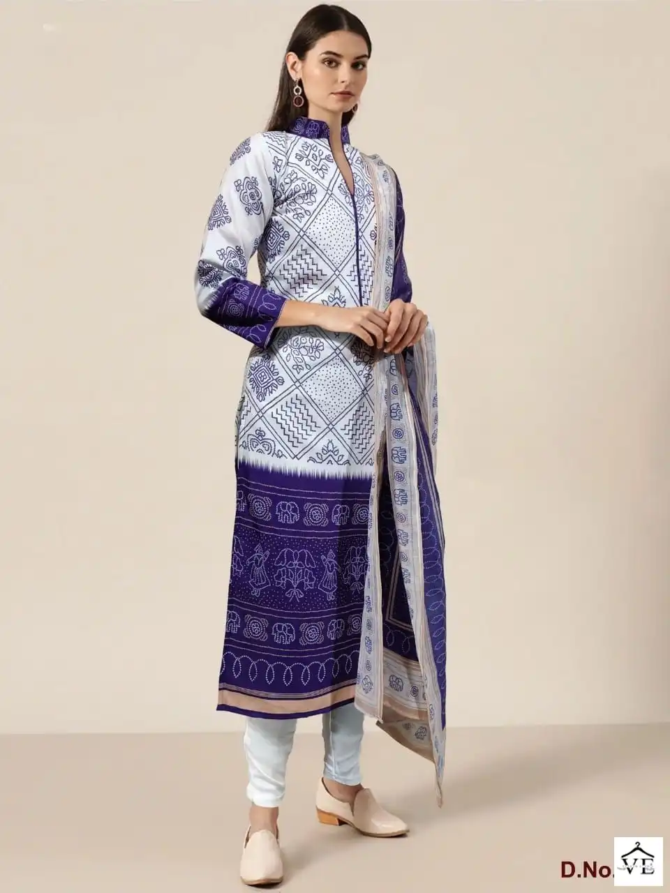 Vardan Ethnic Ruchi Vol 1 Poly Rayon Wholesale Readymade Salwar Suit — Wholesale Salwar Suits, MPA wholesale from Surat - Gallery Image 5