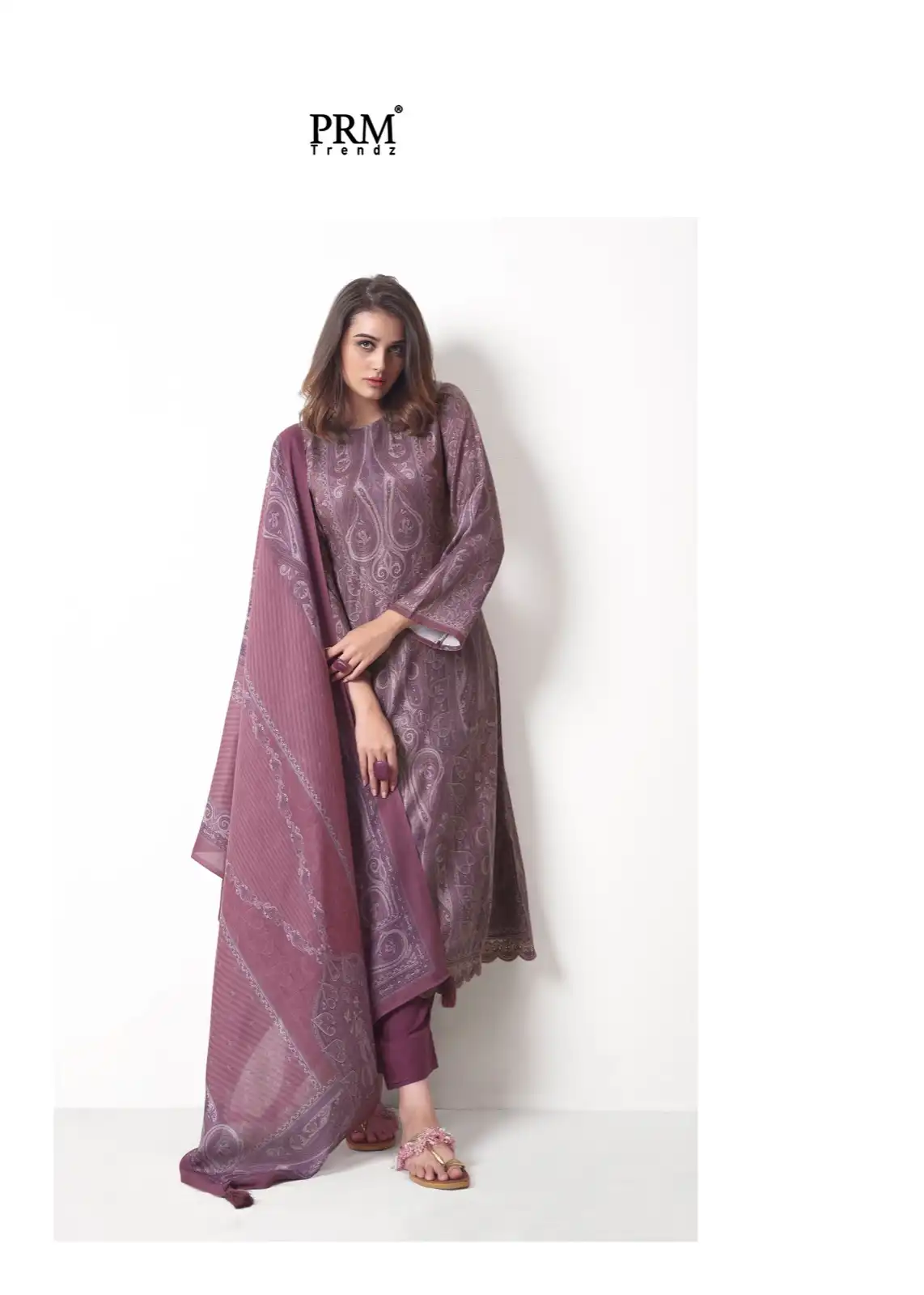 Prm Trendz Lahza Viscose Pashmina Wholesale Winter Wear Salwar Suit Catalog — Wholesale Salwar Suits, MPA wholesale from Surat - Gallery Image 7