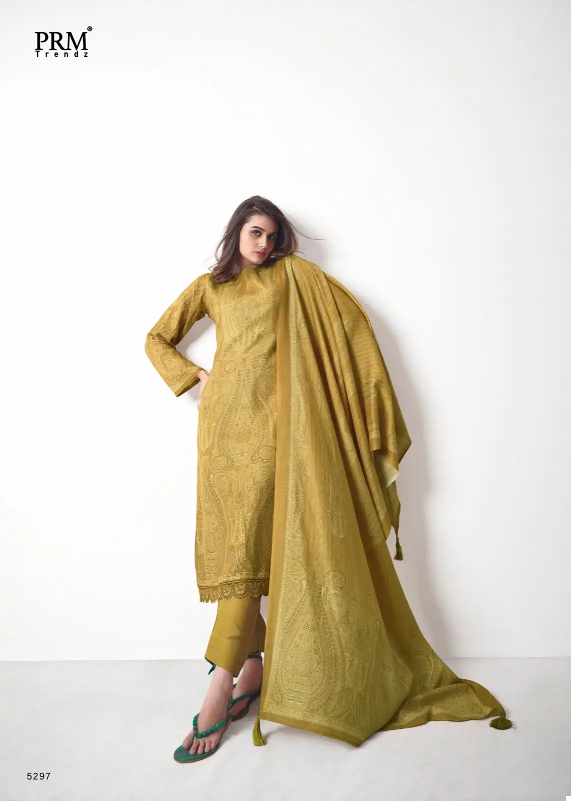Prm Trendz Lahza Viscose Pashmina Wholesale Winter Wear Salwar Suit Catalog — Wholesale Salwar Suits, MPA wholesale from Surat - Gallery Image 8