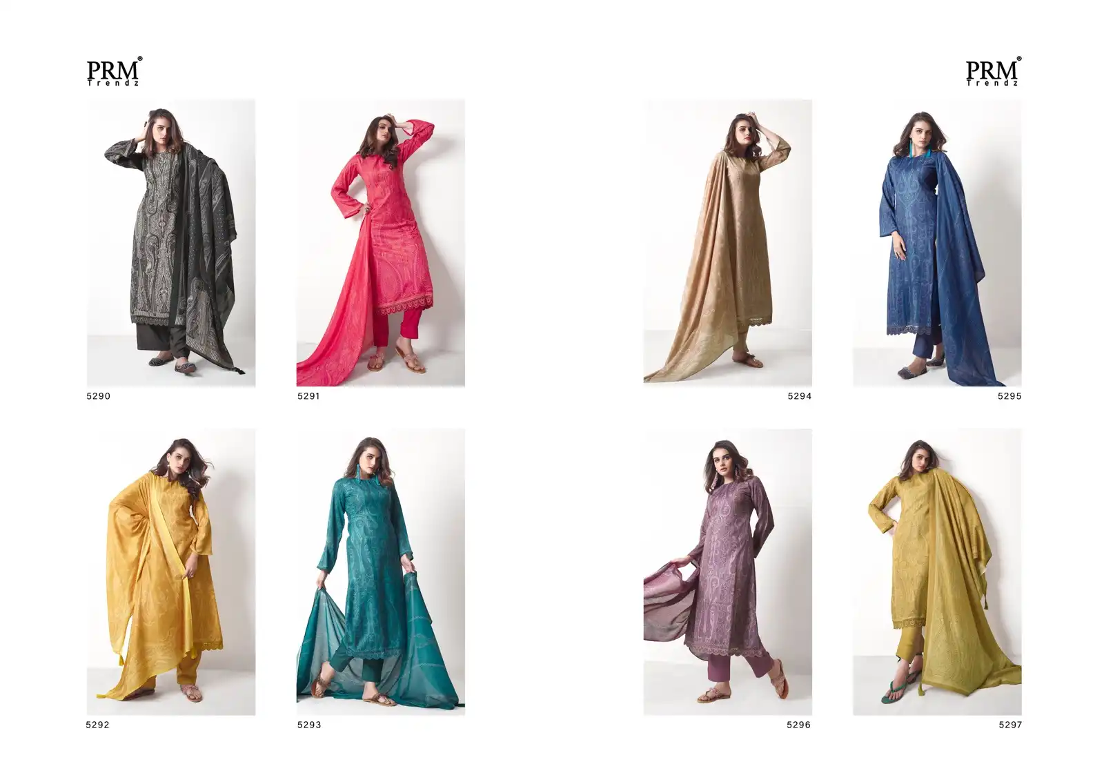 Prm Trendz Lahza Viscose Pashmina Wholesale Winter Wear Salwar Suit Catalog — Wholesale Salwar Suits, MPA wholesale from Surat — view 9