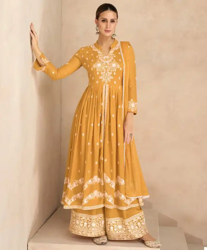 Vamika Lakhnavi Vol 6 Silver Heavy Rayon Wholesale Designer Readymade Salwar Suit Catalog