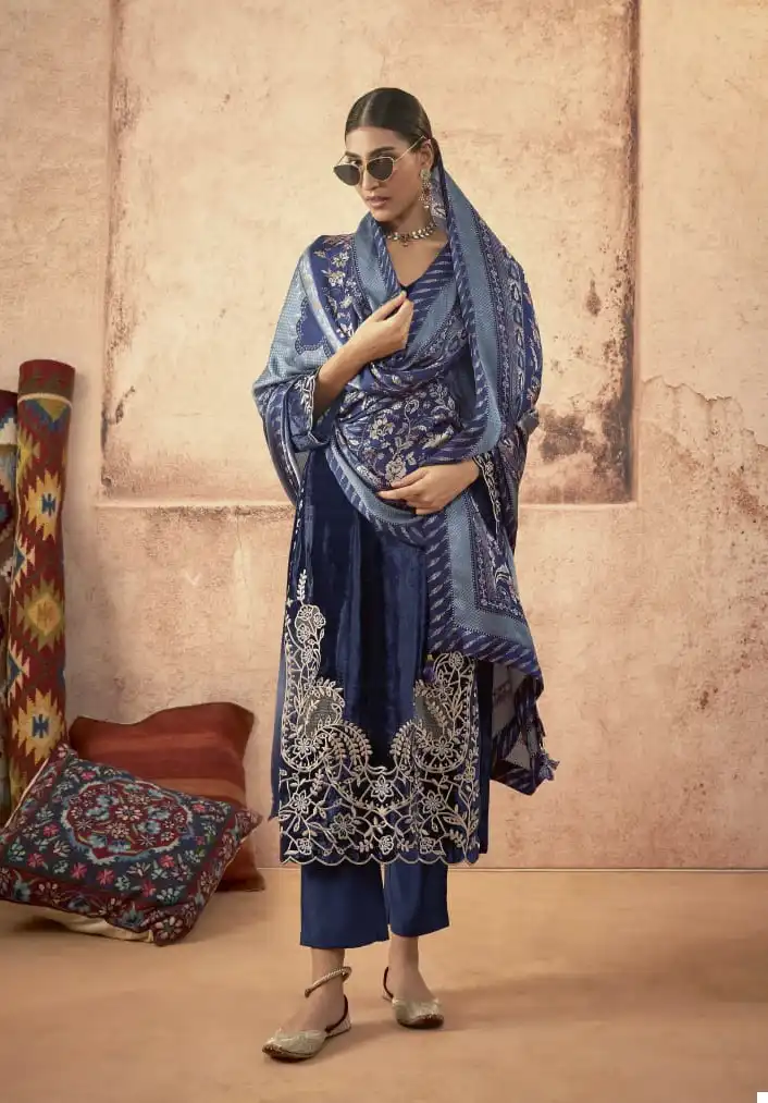 Kimora Heer Libaas-E-Ishq Pure Velvet Wholesale Winter Wear Suit Catalog - 8 Pcs Set — Wholesale Salwar Suits, MPA wholesale from Surat - Gallery Image 5