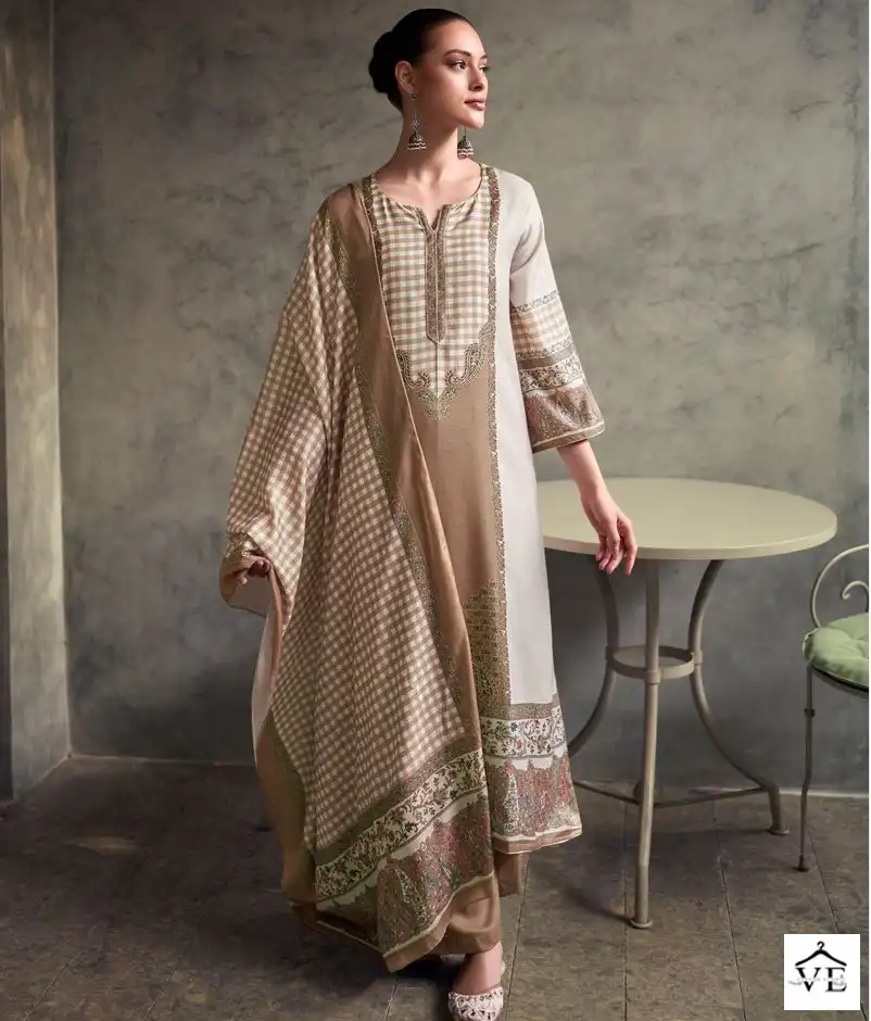 Mumtaz Arts Libas E Ishq Pashmina Wholesale Designer Winter Wear Salwar Suit Catalog — Wholesale Salwar Suits, MPA wholesale from Surat — view 1