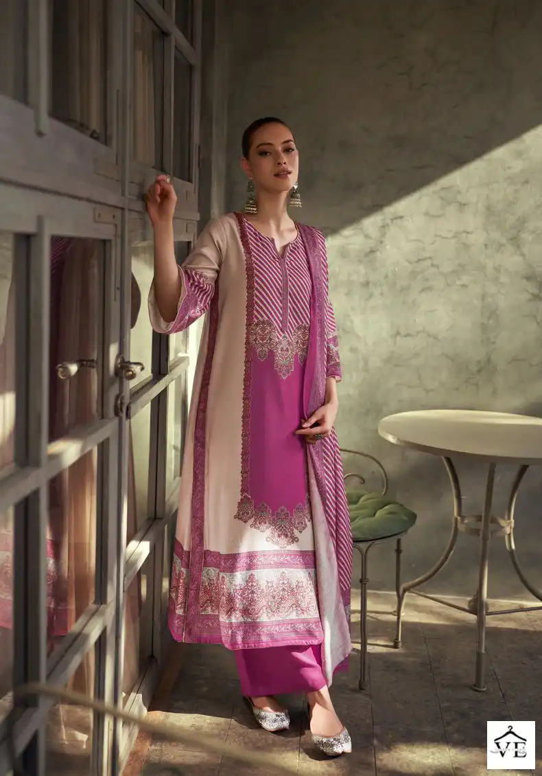 Mumtaz Arts Libas E Ishq Pashmina Wholesale Designer Winter Wear Salwar Suit Catalog — Wholesale Salwar Suits, MPA wholesale from Surat - Gallery Image 5