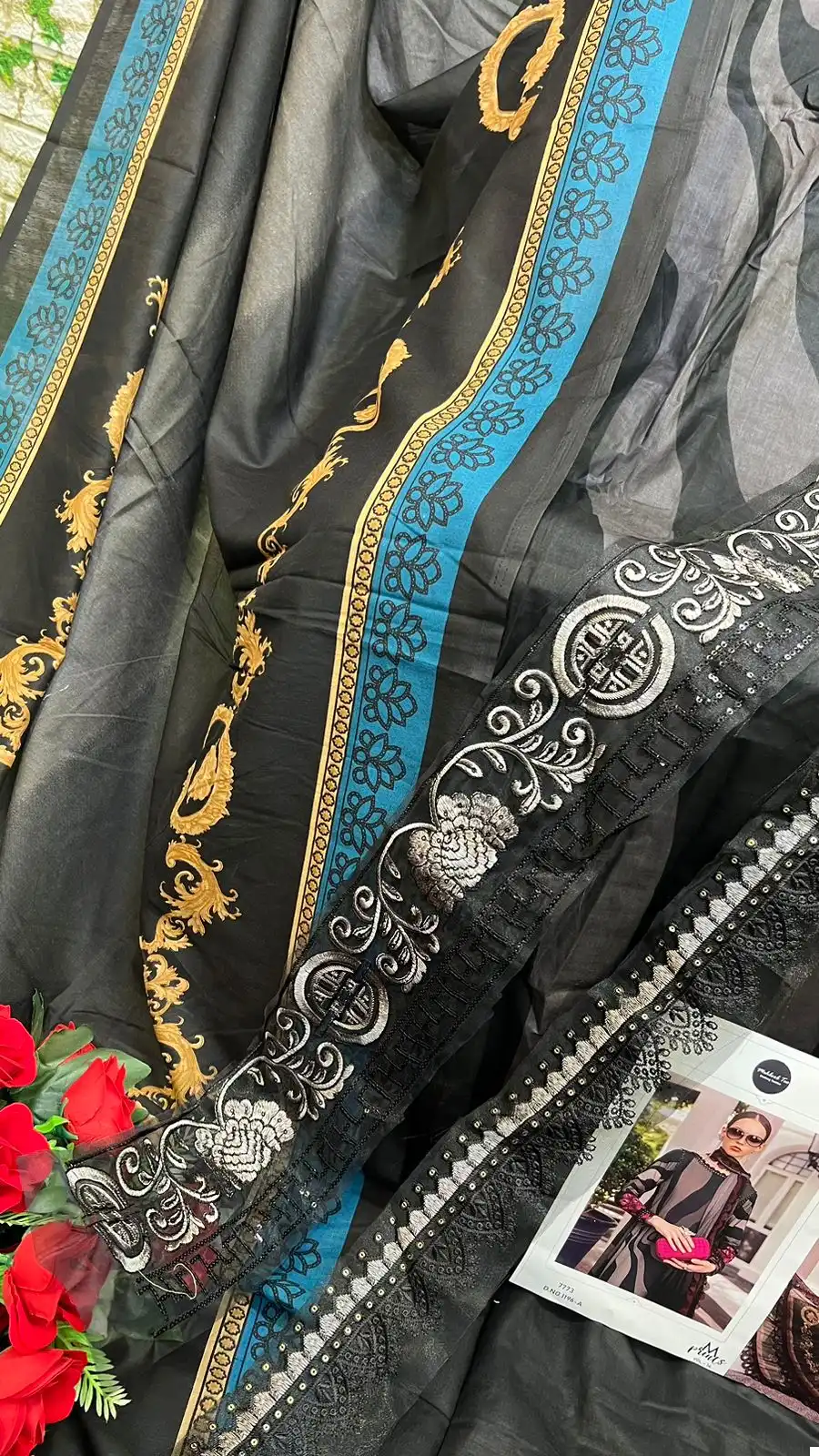 Mehboob M.Print Vol-14 Lawn Cotton Wholesale Pakistani Suits Catalog — Wholesale Salwar Suits, MPA wholesale from Surat - Gallery Image 6