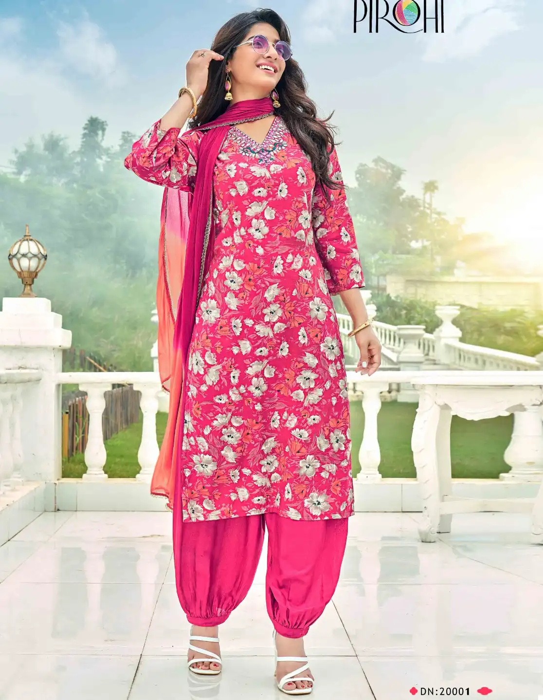 Pirohi Mahek Vol 1 Premium Modal Foil Prin Wholesale Designer Readymade Salwar Suit Catalog — Wholesale Salwar Suits, MPA wholesale from Surat — view 1