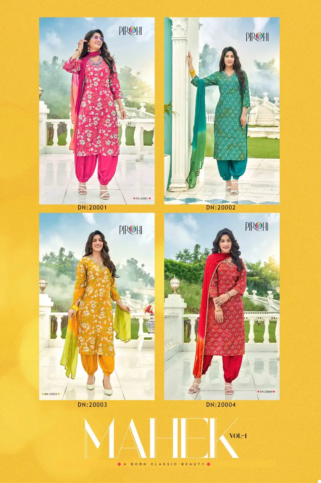 Pirohi Mahek Vol 1 Premium Modal Foil Prin Wholesale Designer Readymade Salwar Suit Catalog — Wholesale Salwar Suits, MPA wholesale from Surat — view 5