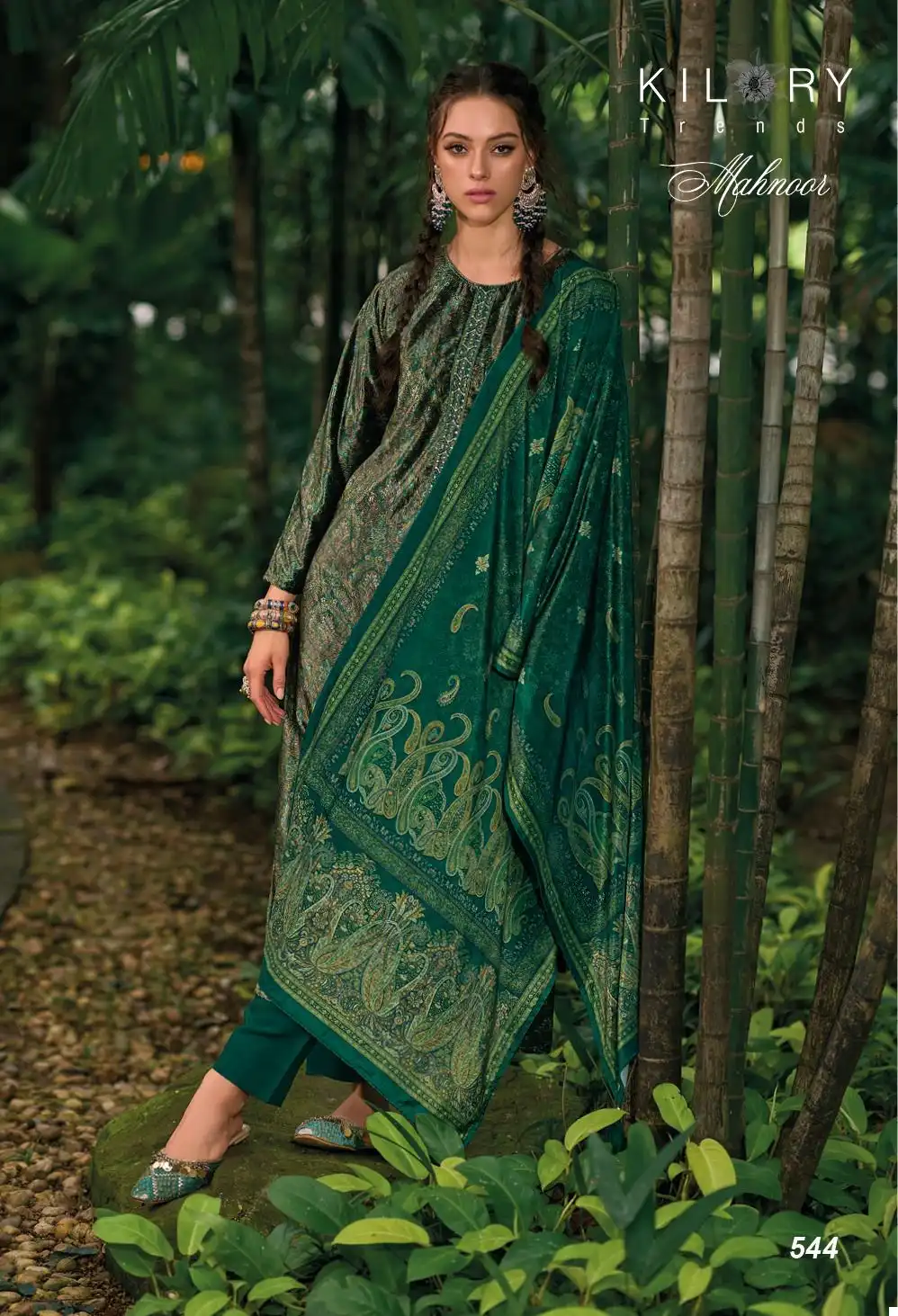 Kilory Trends Mahnoor Pure Velvet Wholesale Designer Winter Wear Salwar Suit Catalog — Wholesale Salwar Suits, MPA wholesale from Surat - Gallery Image 2