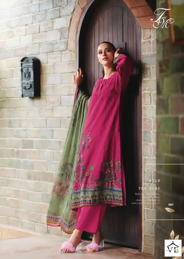 Sahiba Maithali Pure Raw Silk Wholesale Designer Salwar Suit Catalog — Wholesale Salwar Suits, MPA wholesale from Surat - Gallery Image 6