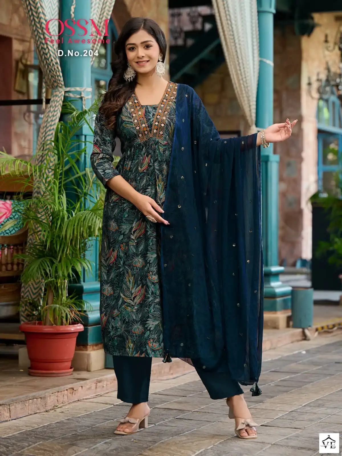 Ossm Mantra Vol 2 Modal Wholesale Designer Readymade Salwar Suit Catalog - 6 Pcs Set — Wholesale Salwar Suits, MPA wholesale from Surat - Gallery Image 4