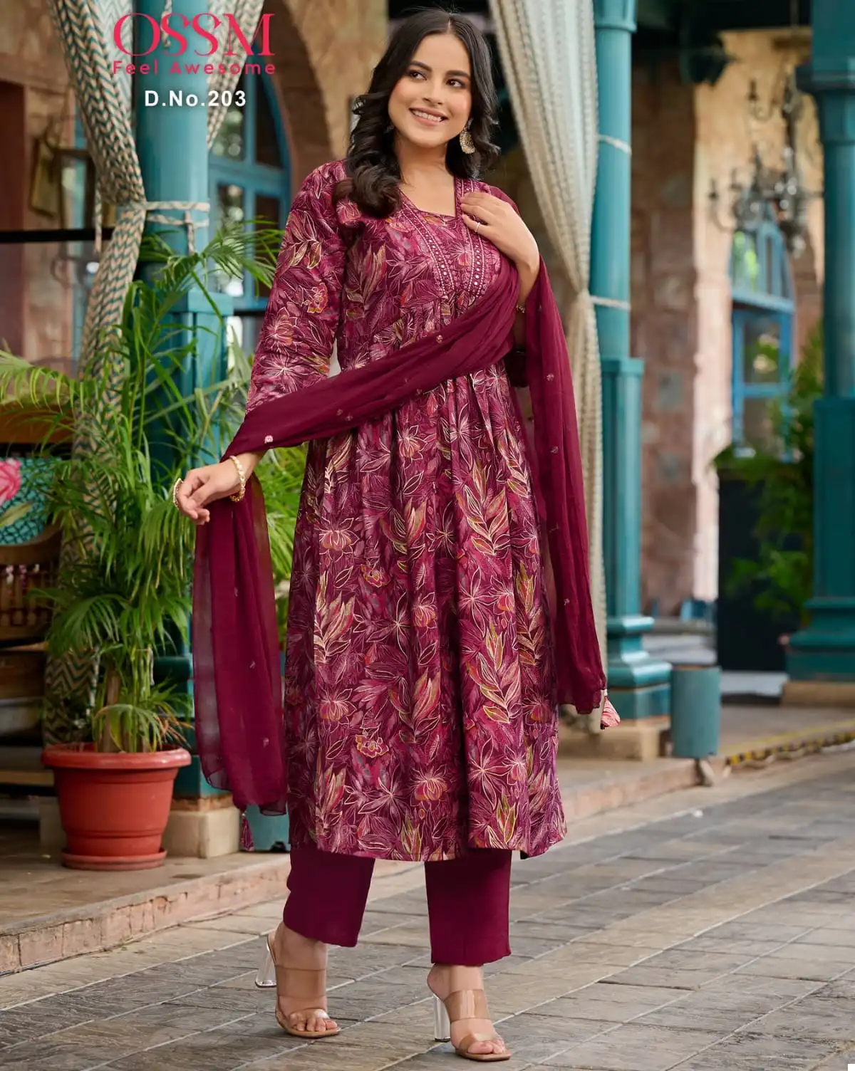 Ossm Mantra Vol 02 Premium Chanderi Modal Wholesale Readymade Suits Catalog - 6 Pcs Set — Wholesale Salwar Suits, MPA wholesale from Surat — view 1