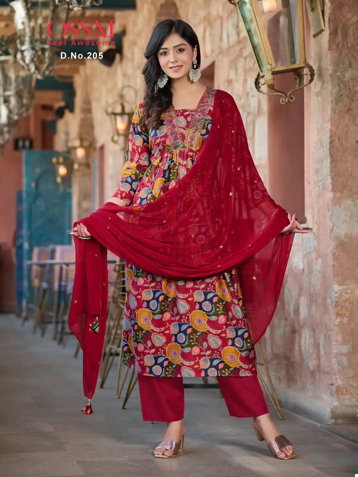 Ossm Mantra Vol 02 Premium Chanderi Modal Wholesale Readymade Suits Catalog - 6 Pcs Set — Wholesale Salwar Suits, MPA wholesale from Surat - Gallery Image 5