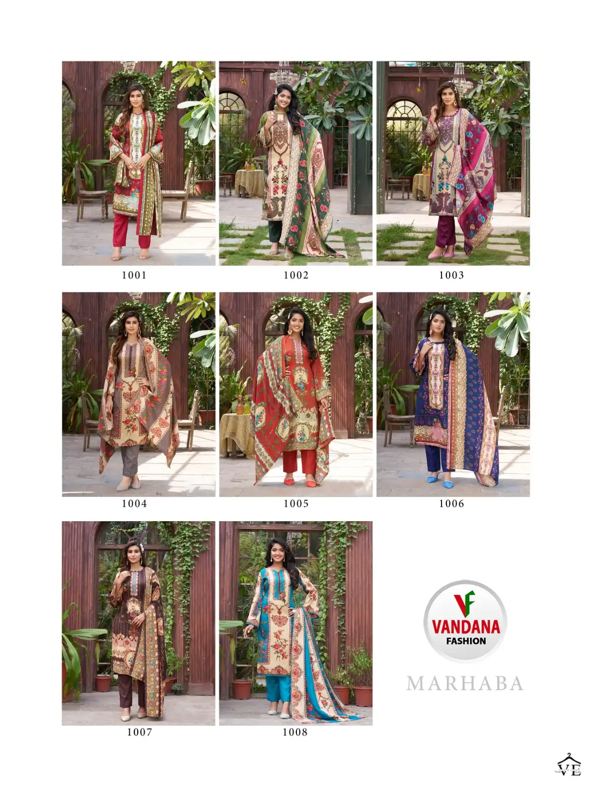 Vandana Marhaba Pashmina Wholesale Winter Wear Salwar Suit Catalog — Wholesale Salwar Suits, MPA wholesale from Surat — view 9